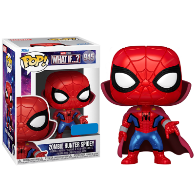 Фигурка Funko POP! Bobble Marvel What If Zombie Hunter Spidey (MT) (Exc) (945) 58205