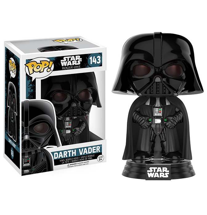 FUNKO #143 Фигурка POP! Star Wars: Darth Vader