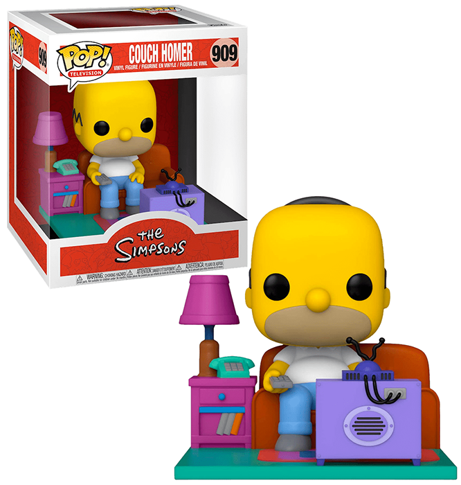 Фигурка Funko POP! Deluxe Simpsons Homer Watching TV 52945