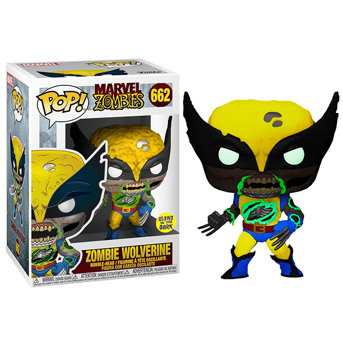 Фигурка Funko POP! Bobble Marvel Marvel Zombies Wolverine (GW) (Exc) 36648