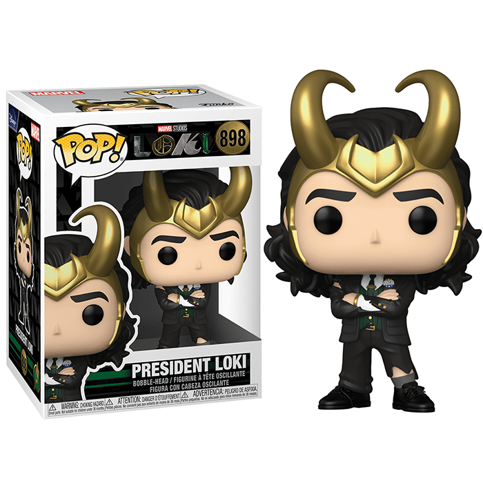 Фигурка Funko POP! Bobble Marvel Loki President Loki (898) 55743