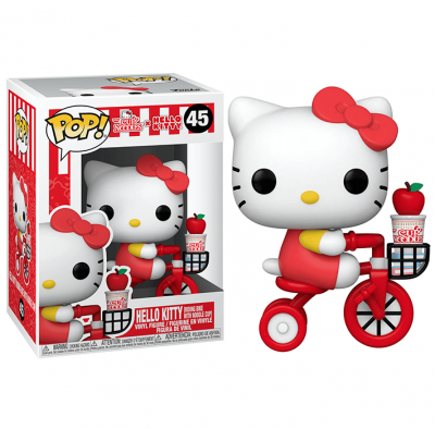 Фигурка Funko POP! Hello Kitty And Nissin Hello Kitty (Riding Bike w/Noodle Cup) (45) 55765