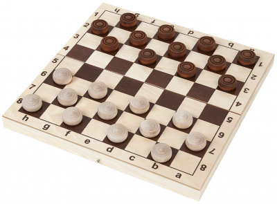 Шашки «Кировские» (Россия, дерево, 29х14,5х5 см)