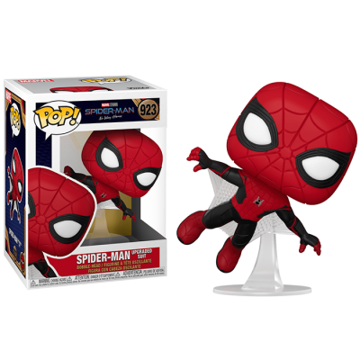 Фигурка Funko POP! Bobble Marvel Spider-Man No Way Home Spider-Man (Upgraded Suit) 57634