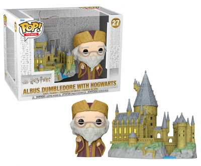 Фигурка Funko POP! Town Harry Potter Anniversary Albus Dumbledore with Hogwarts 57369