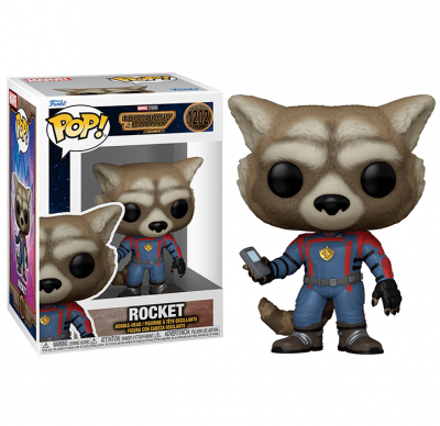 Фигурка Funko POP! Bobble Marvel Guardians Of The Galaxy 3 Rocket (1202) 67509