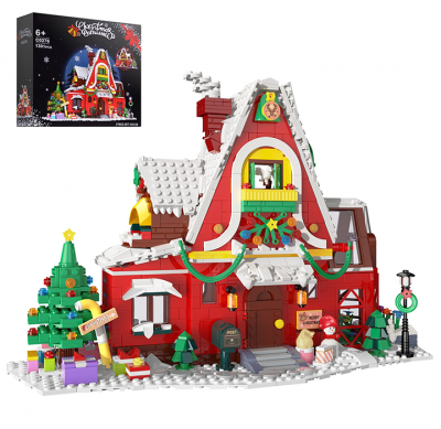 Конструктор WOMA «Новогодний дом» (1301 дет. 30х9х26)