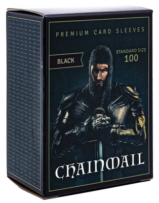Протекторы Chainmail (120 мк., 100 шт.) (Черные)