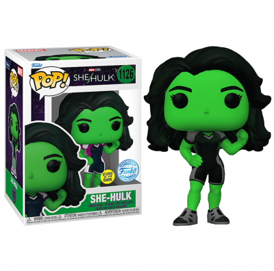 Фигурка Funko POP! Bobble Marvel She-Hulk She-Hulk (GW) (Exc) (1126) 65101