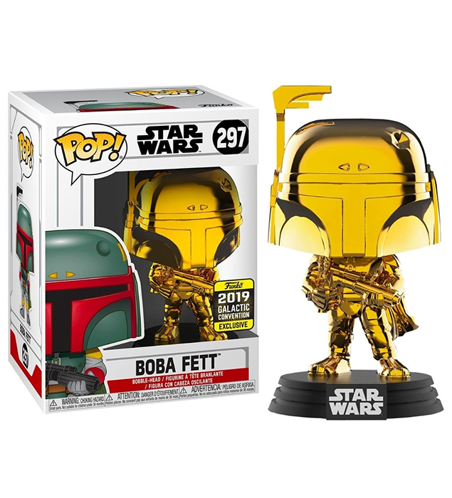 Фигурка Funko POP! Bobble: Star Wars: Boba Fett Hamleys Exclusive GC 37641