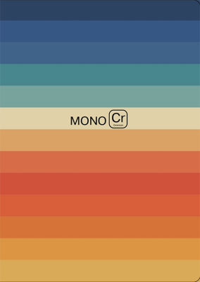 Блокнот. Monochrome (полоска) (формат А4, мягкая обложка, блок в точку)