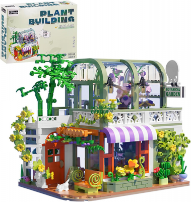 Конструктор Dumeca «Оранжерея с растениями» (860 дет 35x7.5x25)