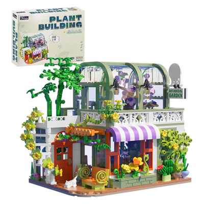 Конструктор Dumeca «Оранжерея с растениями» (860 дет 35x7.5x25)