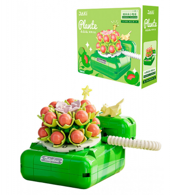 Конструктор Jaki Plante «Телефон винтажный с суккулентами» (19x6x16 см)