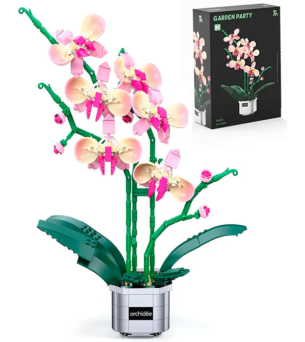 Конструктор Орхидея Встреча с весенним днем (587 дет.)