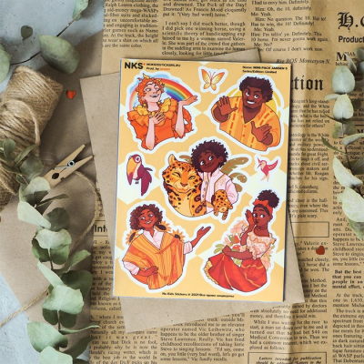 Лист наклеек DIMX A5 MOUTHWASHING_01