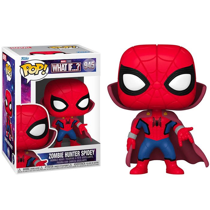 Фигурка Funko POP! Bobble Marvel What If Zombie Hunter Spidey 57380