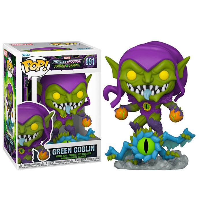 Фигурка Funko POP! Bobble Marvel Mech Strike Monster Hunters Green Goblin (991) 61523