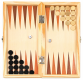 Настольная игра 3 в 1 «Монтел» (нарды, шашки, шахматы, 24х24 см)
