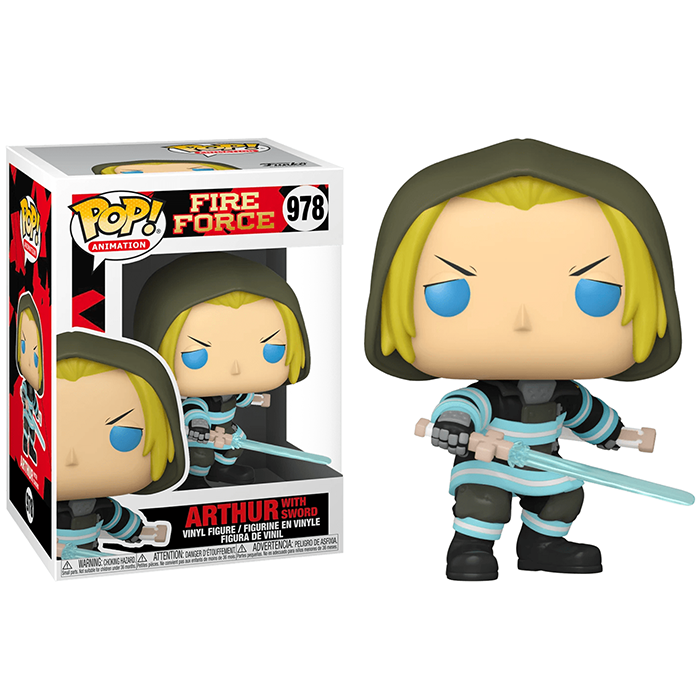 Фигурка Funko POP! Animation Fire Force Arthur with Sword 56156 (56672)