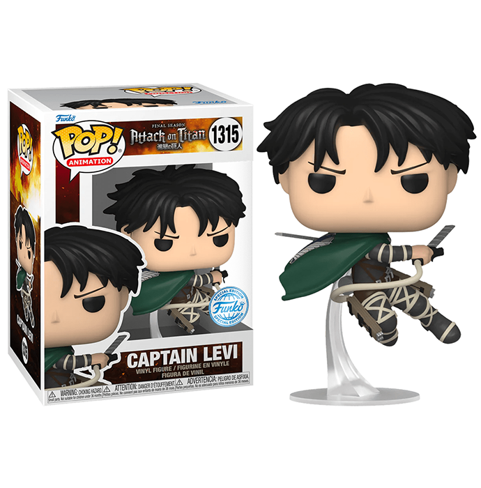 Фигурка Funko POP! Animation Attack on Titan S5 Captain Levi (Exc) (1315) 68754