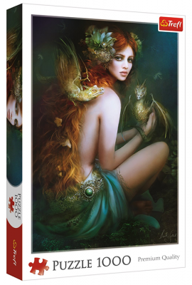 Пазл. Друг драконов. (1000 деталей. Trefl)