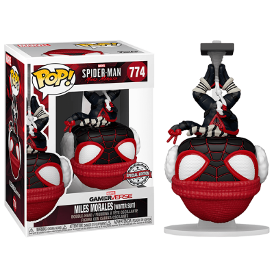 Фигурка Funko POP! Bobble Marvel Games Miles Morales Upside Down Miles (Exc) 54291