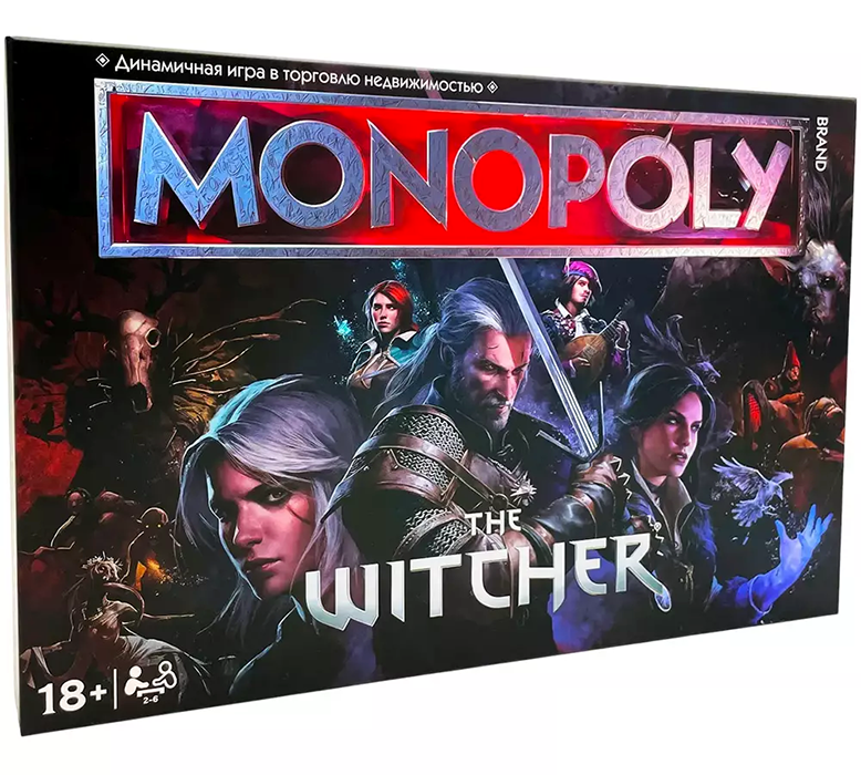 Монополия Ведьмак (на русском)