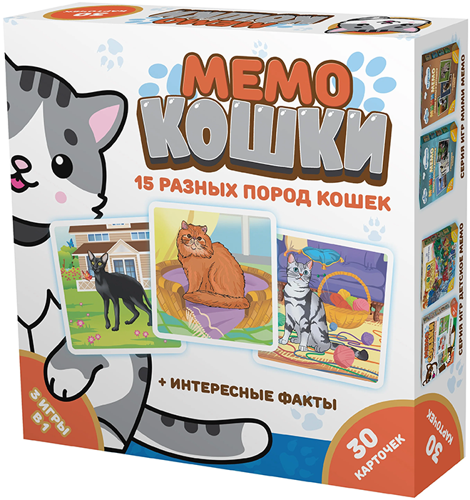Мемо. Кошки