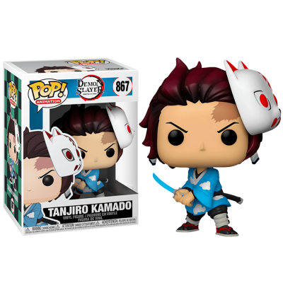 Фигурка Funko POP! Animation Demon Slayer Tanjiro Kamado w/Mask (Exc) 49632