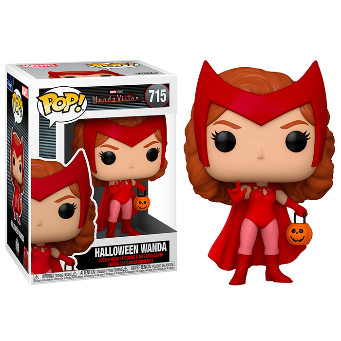Фигурка Funko POP! Bobble Marvel WandaVision Halloween Wanda 52044