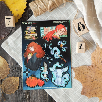 Лист наклеек NKS A6 HARRY POTTER 2