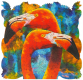 Деревянный пазл «Фламинго» (серия Animal art)
