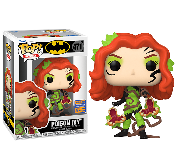Фигурка Funko POP! Heroes DC Poison Ivy w/Vines WonderCon23 (Exc) (471) 70273