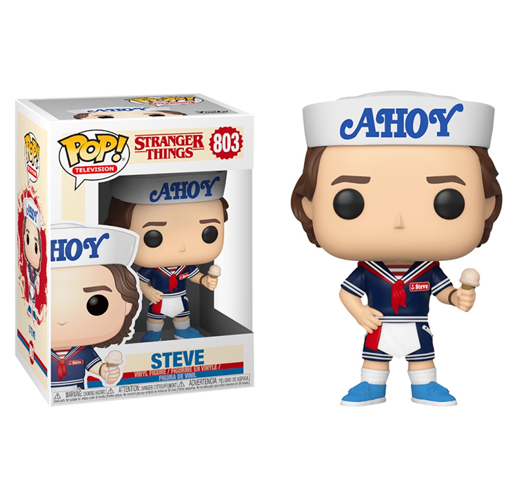 Фигурка Funko POP! TV Stranger Things Steve w/Hat and Ice Cream 38535