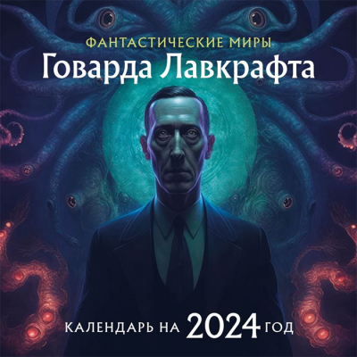 Календарь настенный на 2024 год. Фантастические миры Говарда Лавкрафта