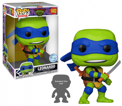 Фигурка Funko POP! Movies TMNT Mutant Mayhem Leonardo (Exc) 10" (1402) 73576
