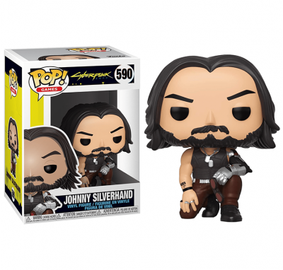 Фигурка Funko POP! Games Cyberpunk 2077 Johnny Silverhand (crouch) (590) 47161