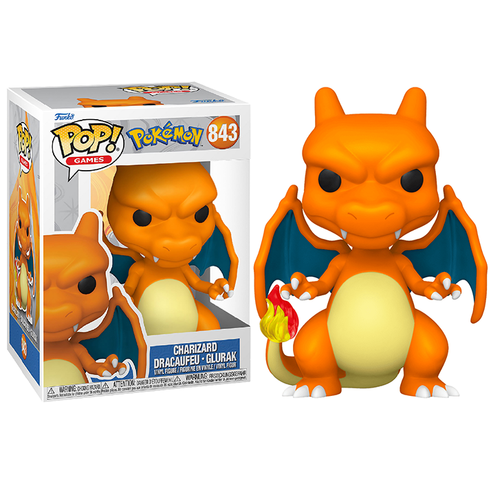 Фигурка Funko POP! Games Pokemon Charizard (EMEA) (843) 74219