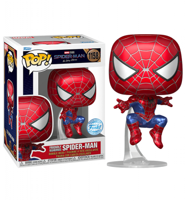 Фигурка Funko POP! Bobble Marvel Spider-Man No Way Home Friendly Neighborhood S-M MT(Exc)(1158)69232