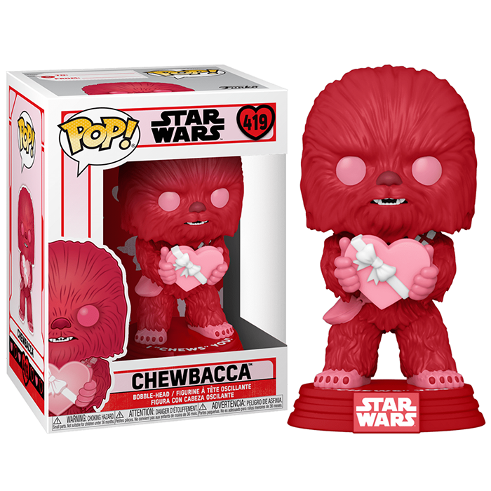 Фигурка Funko POP! Bobble Star Wars Valentines Cupid Chewbacca (419) 52871