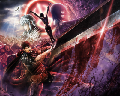 Картина по номерам на холсте Берсерк, 40см*50см