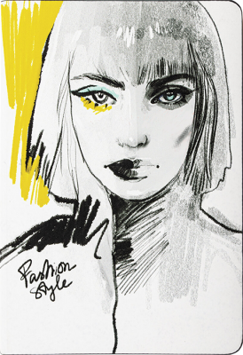 Блокнот BRAUBERG VISTA «Fashion Style»,  А5