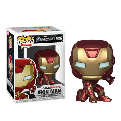 Фигурка Funko POP! Bobble Marvel Avengers Game Iron Man (Stark Tech Suit) 47756