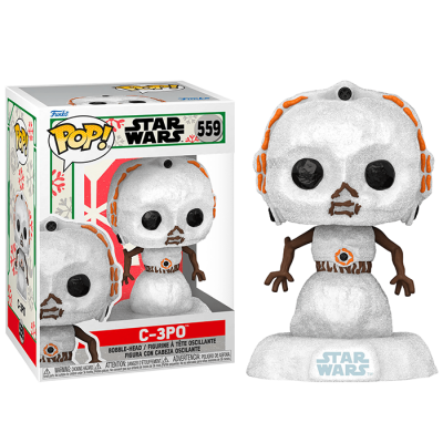 Фигурка Funko POP! Bobble Star Wars Holiday C-3PO Snowman (559) 64335