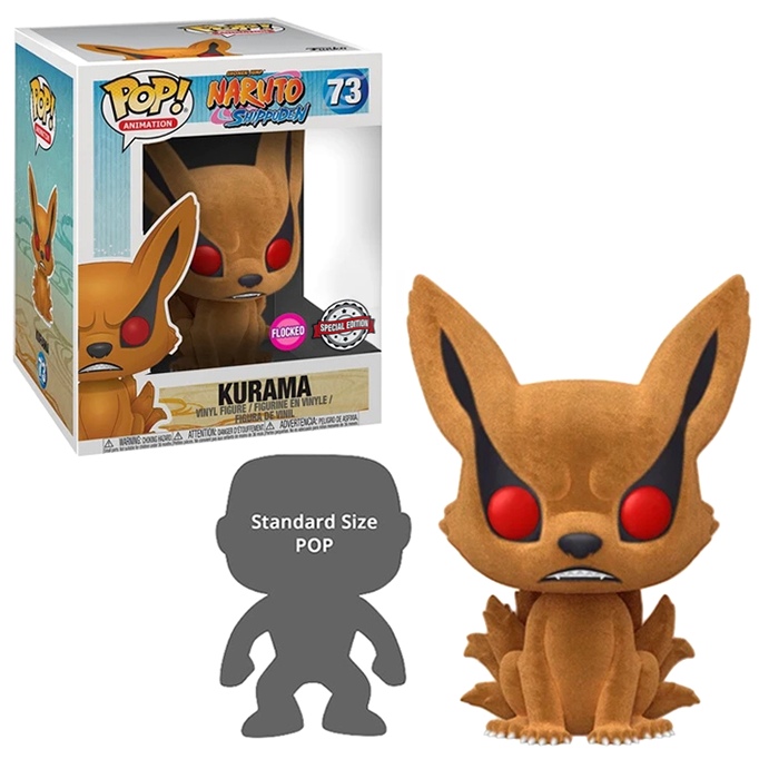 Фигурка Funko POP! Animation Naruto Shippuden Kurama (FL) (Exc) 6" 36338