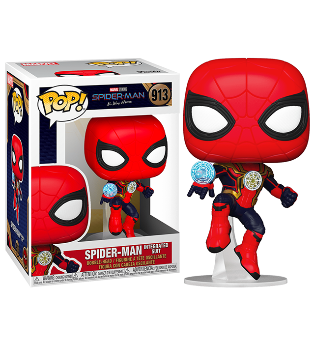 Фигурка Funko POP! Bobble Marvel Spider-Man No Way Home Spider-Man (Integrated Suit) 56829