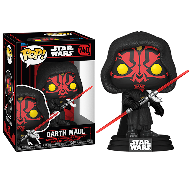 Фигурка Funko POP! Bobble Star Wars Darkside Darth Maul in Robe (740) 80771