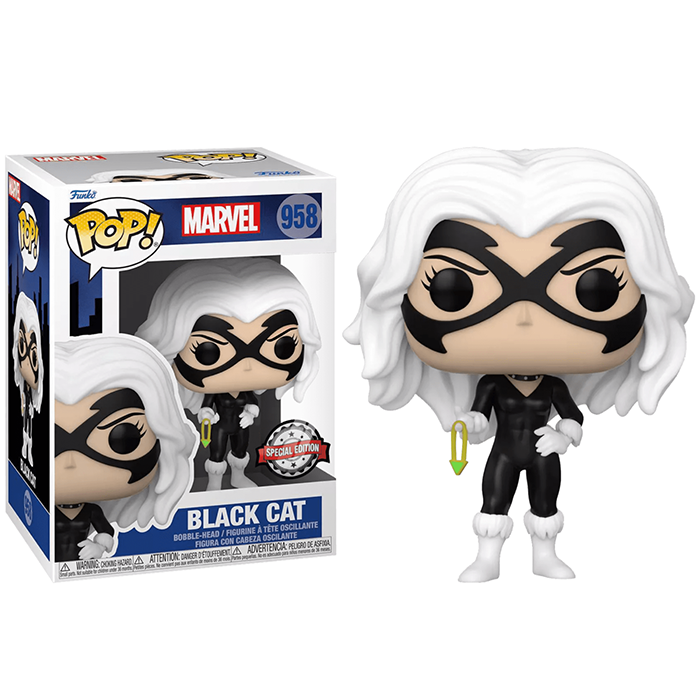 Фигурка Funko POP! Bobble Marvel Animated Spider-Man Black Cat (Exc) 58863