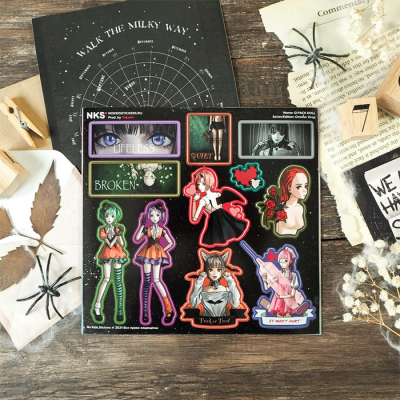 Лист наклеек NKS 15*15 DOLL